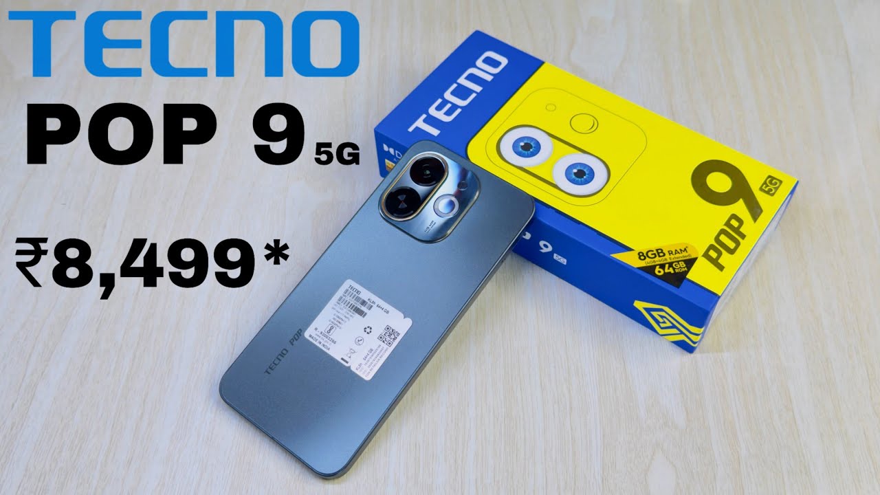 Tecno pop 9 5g smartphone price