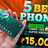 Top 5 SmartPhone Under ₹15,000